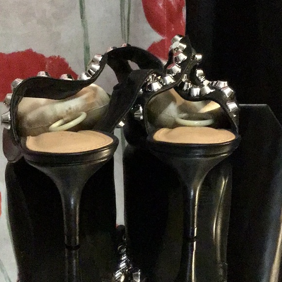 Vicenza black studded shoes / SOLD - Picture 3 of 4